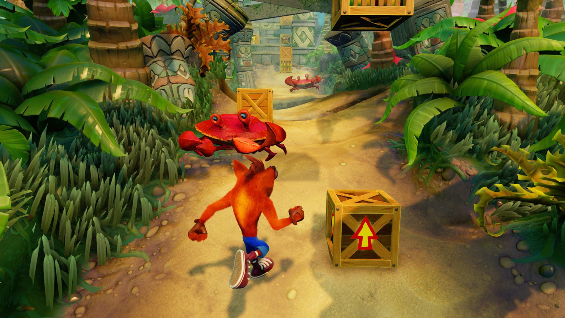 Crash Bandicoot Gems - How to get all White Gems, Green Gems, Blue Gem Locations in N.Sane Trilogy PS4, Xbox One, Switch, PC | VG247