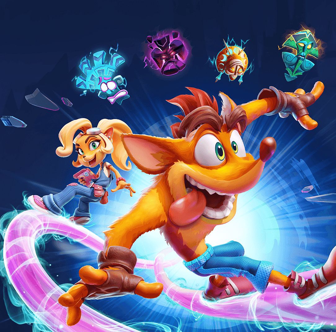 Crash Bandicoot 4 It’s About Time Flashback Tapes open up levels which