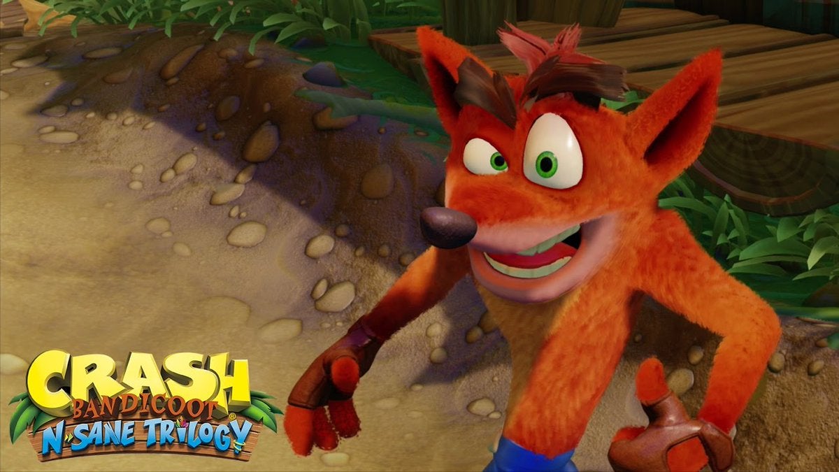 Image for Crash Bandicoot N Sane Trilogy tops UK charts for a second week
