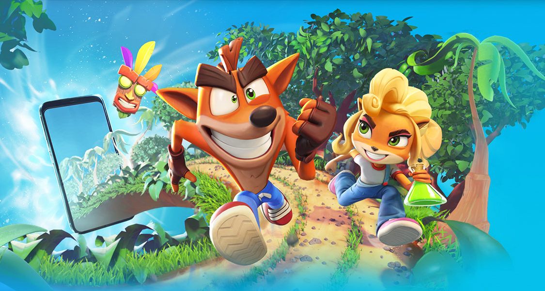 Image for Crash Bandicoot: On the Run pre-registration live for iOS and Android