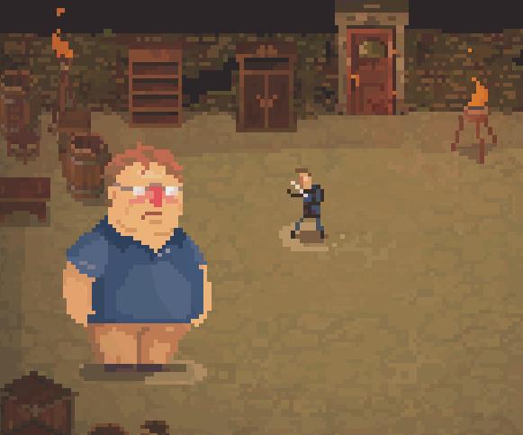 Image for Indie game Crawl adds Gabe Newell as in-game boss