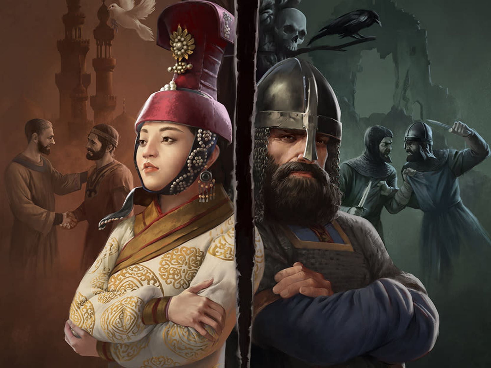 Image for Crusader Kings 3's Friends and Foes pack adds over 100 events related to your characters’ relationships