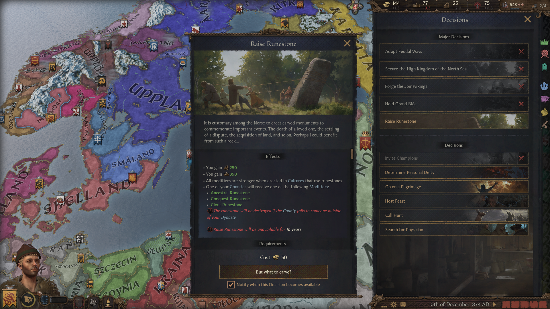 Crusader Kings 3 s first DLC Northern Lords releasing next week - 74