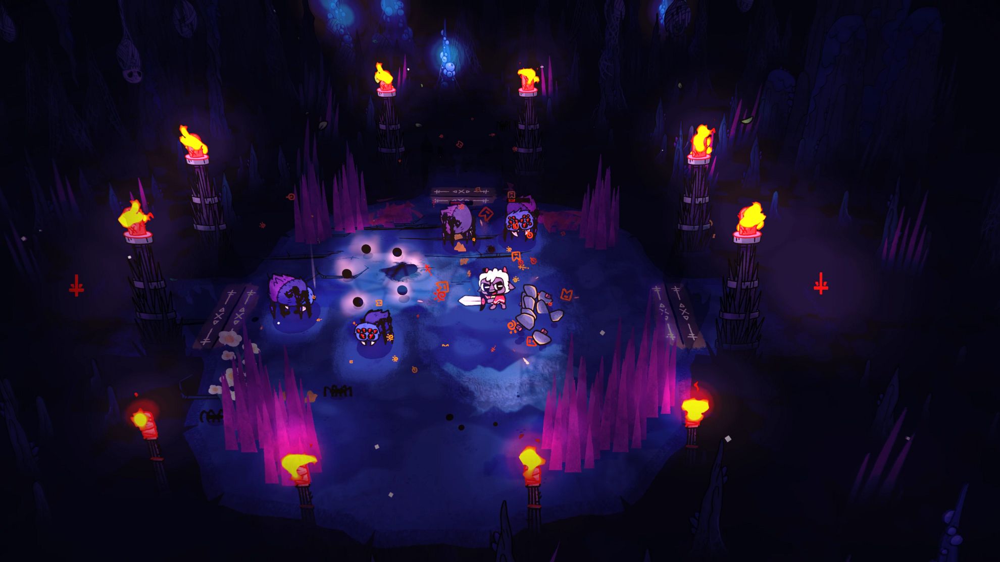 Cult of the Lamb is a  game that finds you running a cult - 6