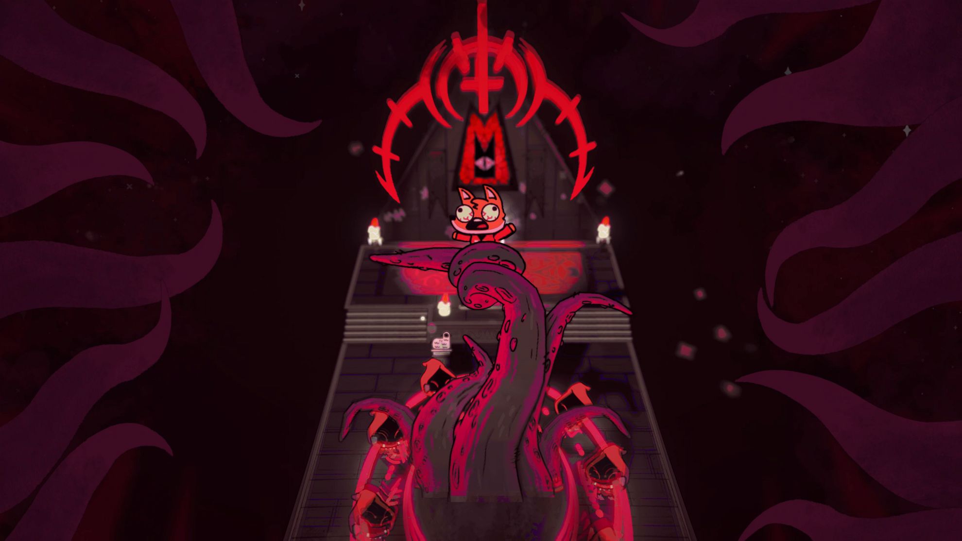 Cult of the Lamb is a  game that finds you running a cult - 94