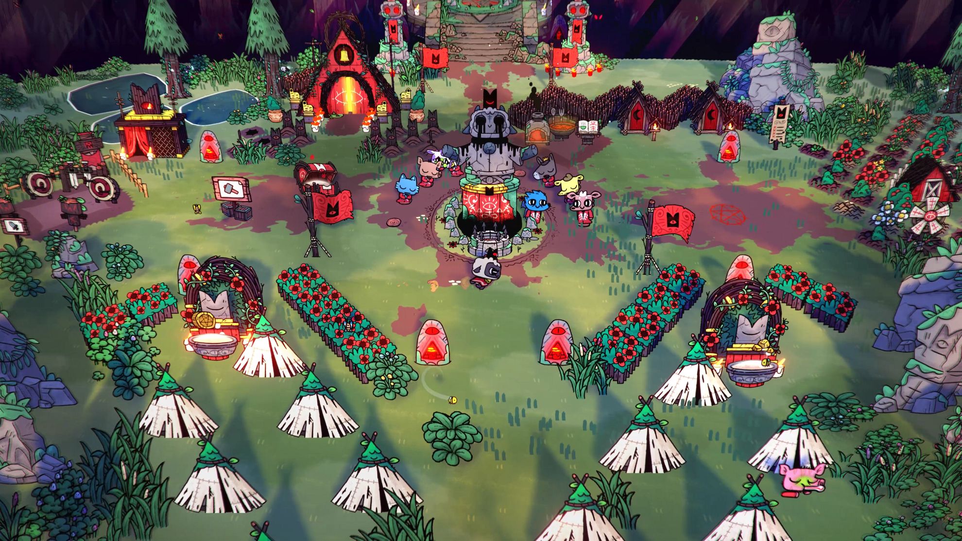Cult of the Lamb is a  game that finds you running a cult - 39