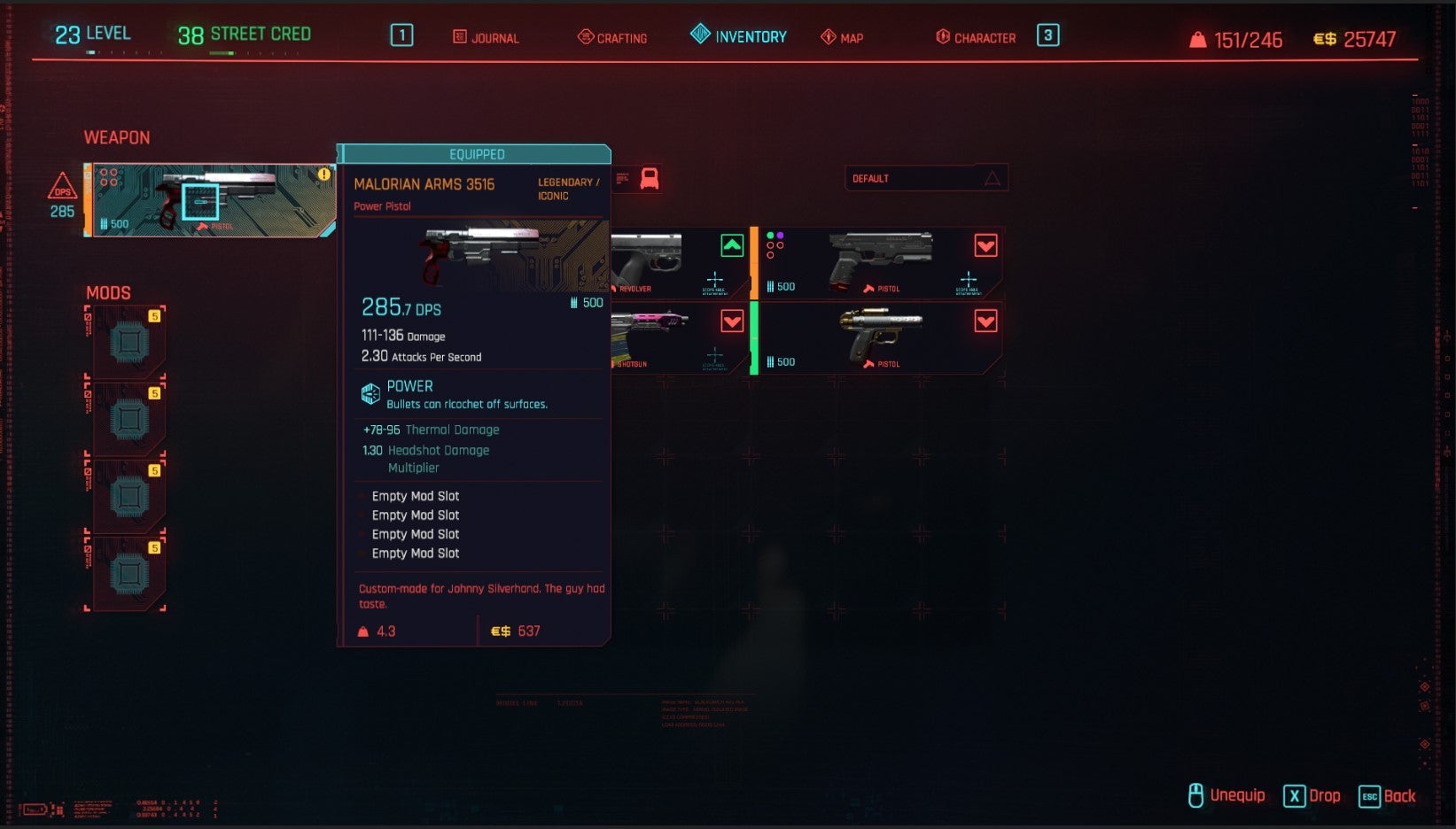 Cyberpunk 2077 Best Weapons Iconic And Legendary Weapon Locations VG247