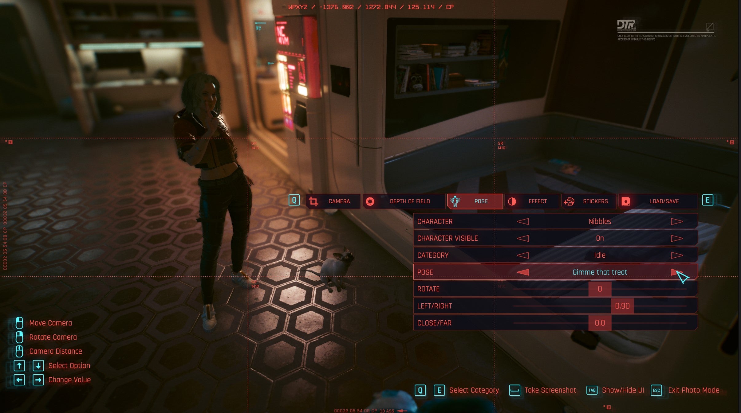Cyberpunk 2077  How to get Nibbles the cat in V s Apartment and Photo Mode - 45