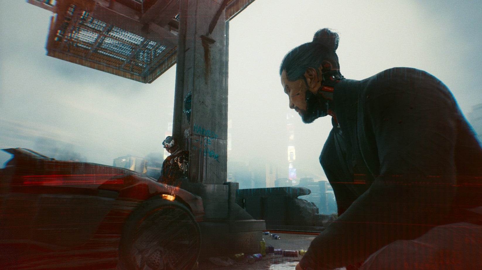 Image for Cyberpunk 2077's next big patch reportedly delayed because devs are locked out of work PCs