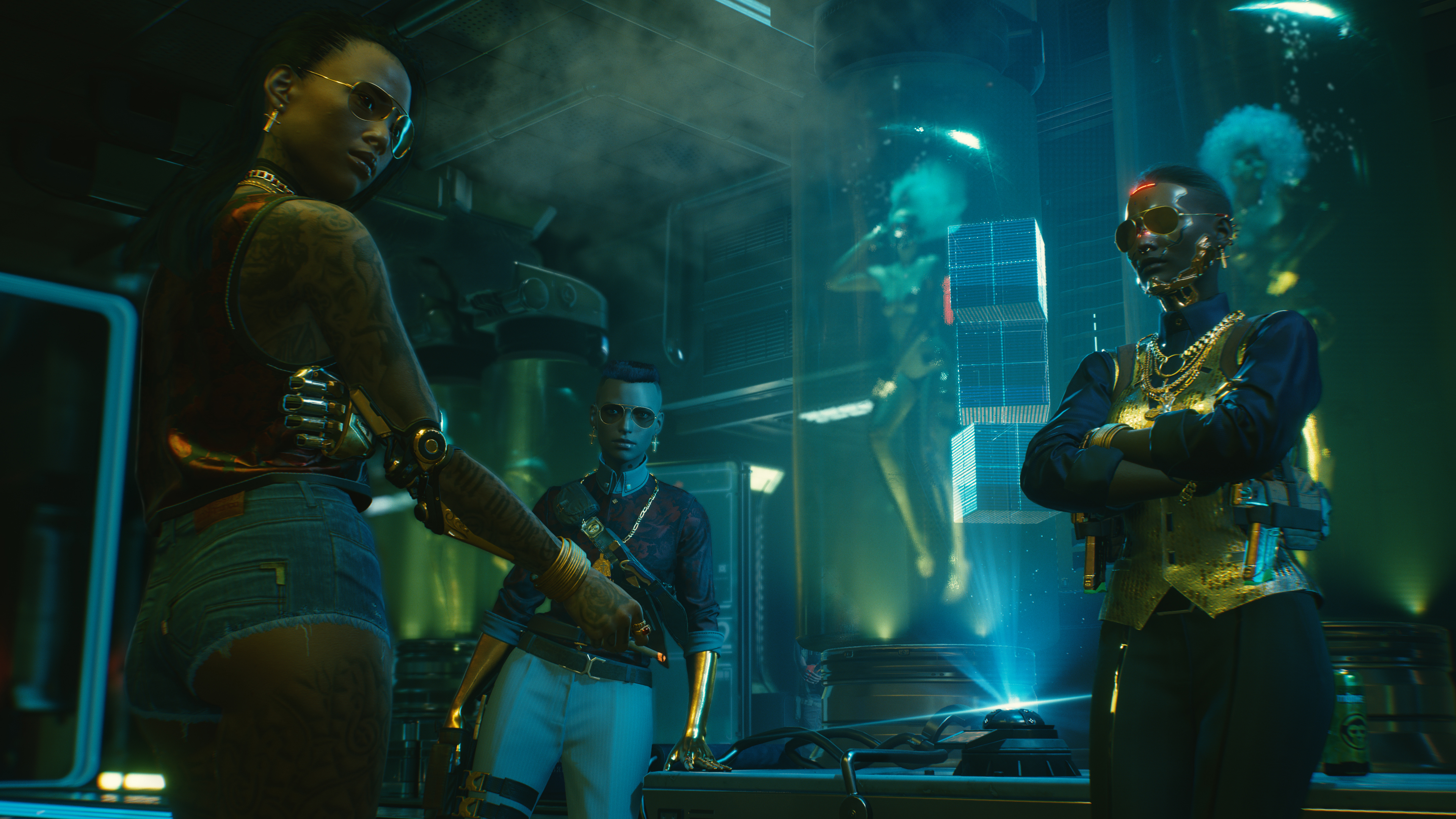 Image for "There is always a way to go without killing anyone" in Cyberpunk 2077