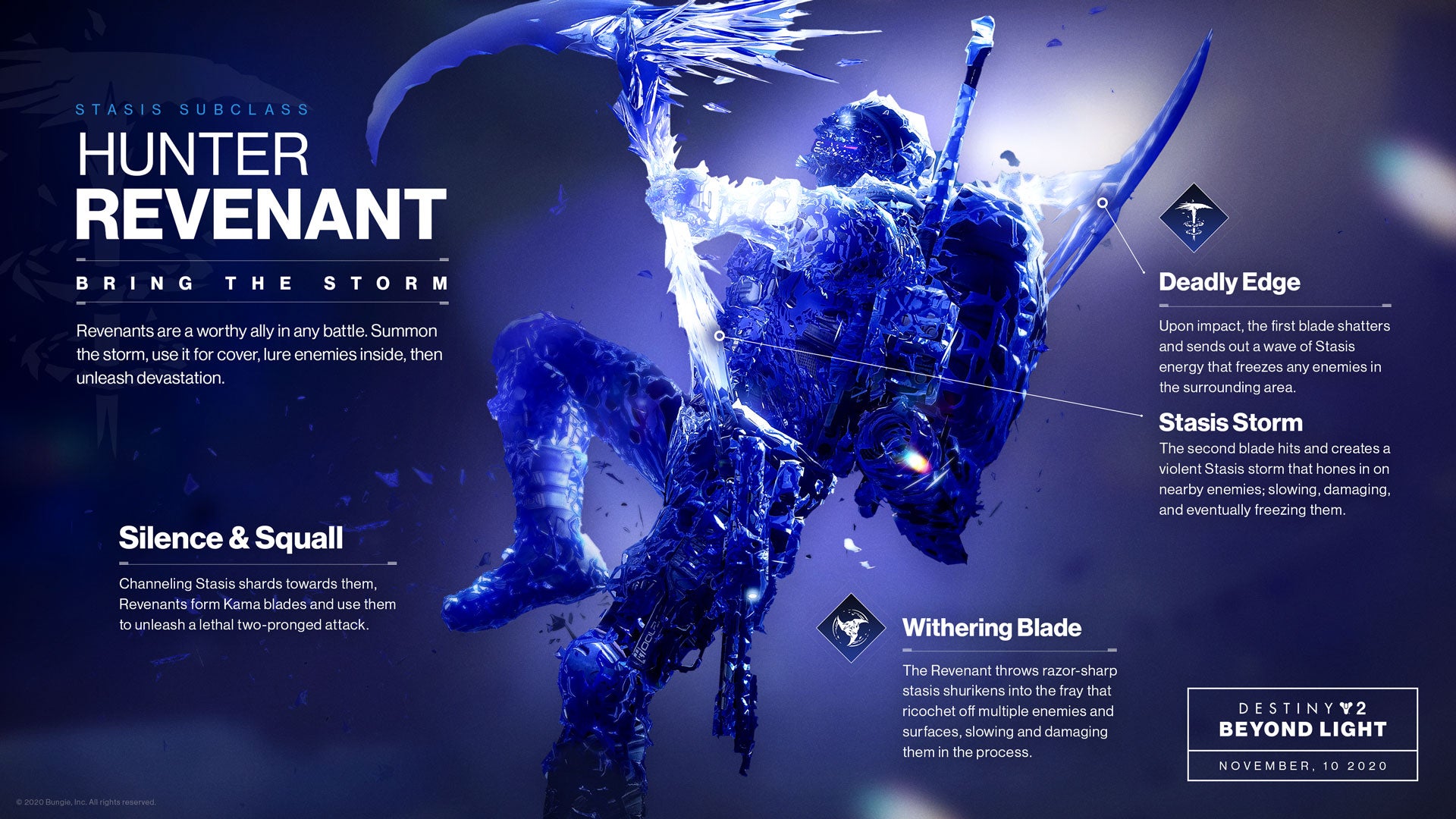 Destiny 2  Beyond Light Stasis abilities for Hunter Revenant detailed - 24