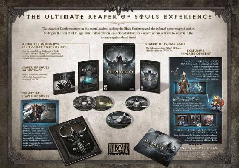 Image for Diablo 3: Reaper of Souls Collector's Edition has been revealed in all its glory