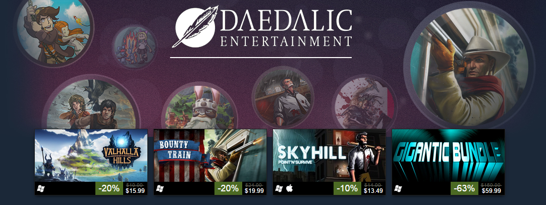 Image for Daedalic's entire catalogue on sale on Steam for up to 95%