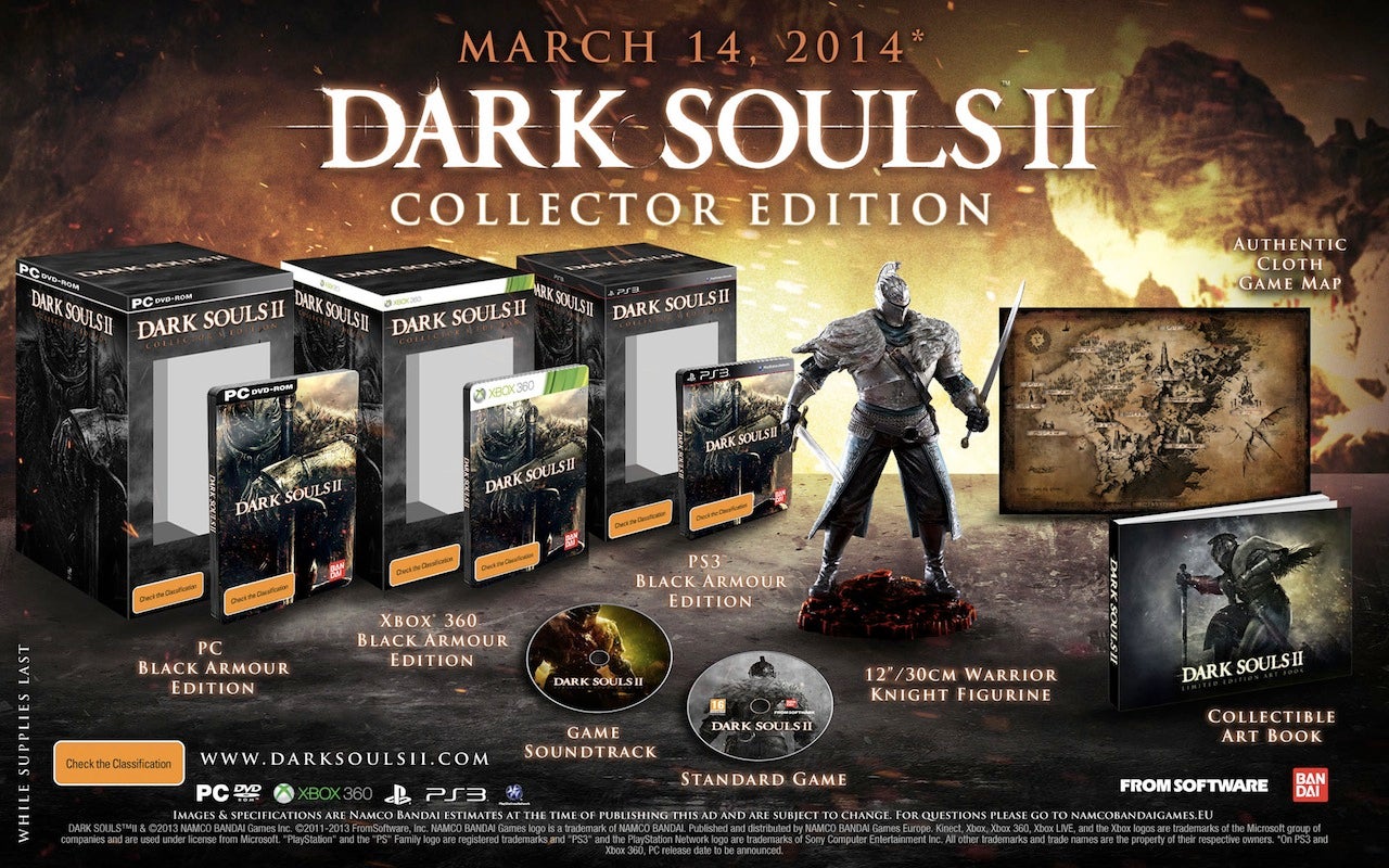 Image for Dark Souls 2 Collector's Edition laid bare - video inside 