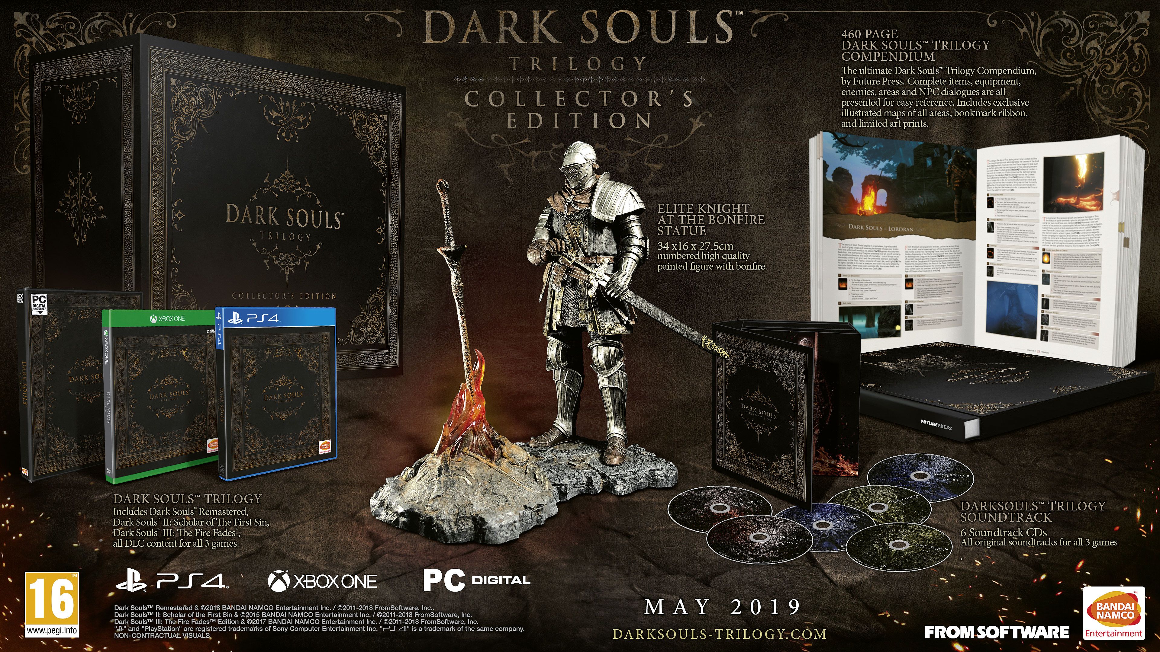 Image for UK folks with £449.99 to spend can pre-order the Dark Souls Trilogy Collector's Edition