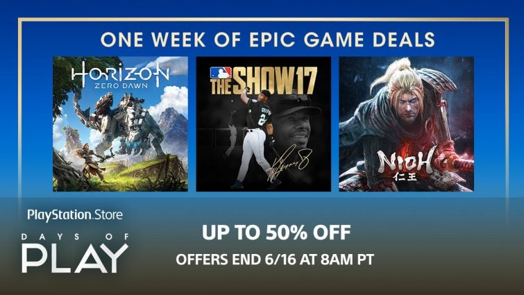 Image for Sony kicks off PlayStation Days of Play sale