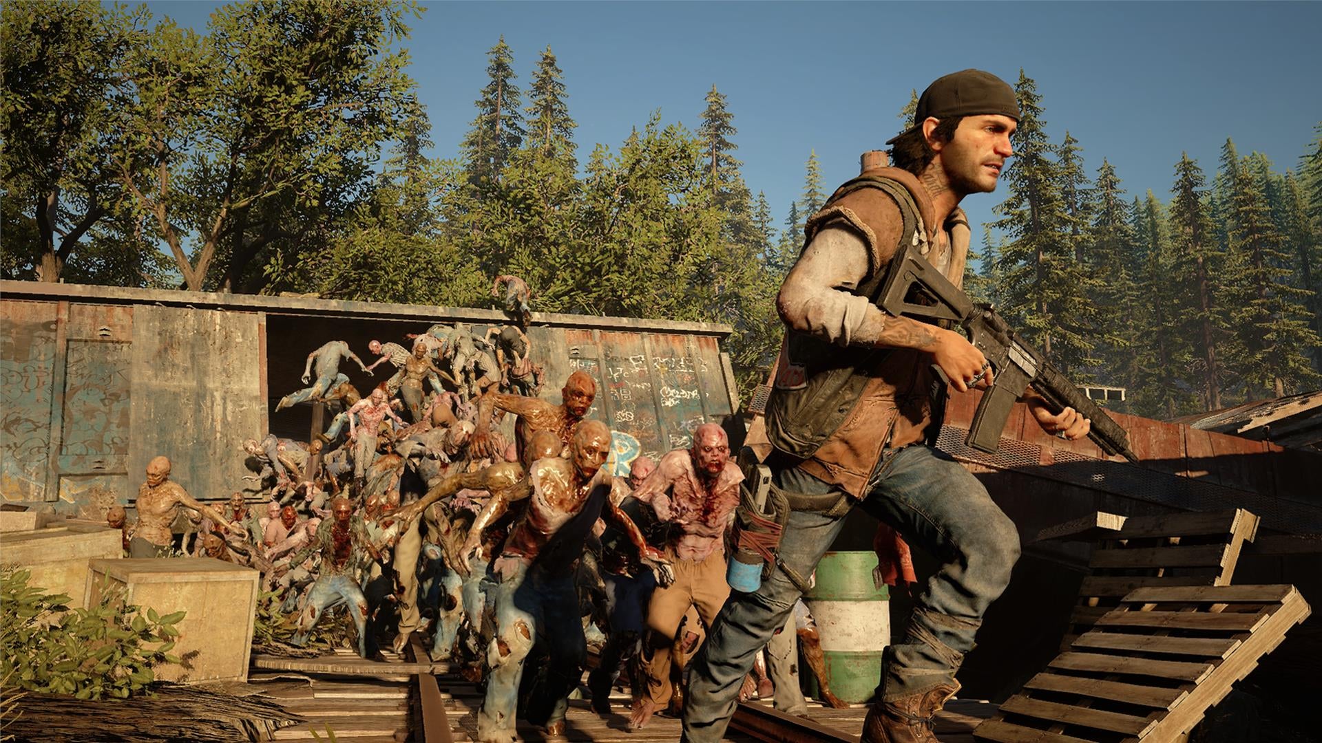 Image for Days Gone's "freakers" behavior reflects game world