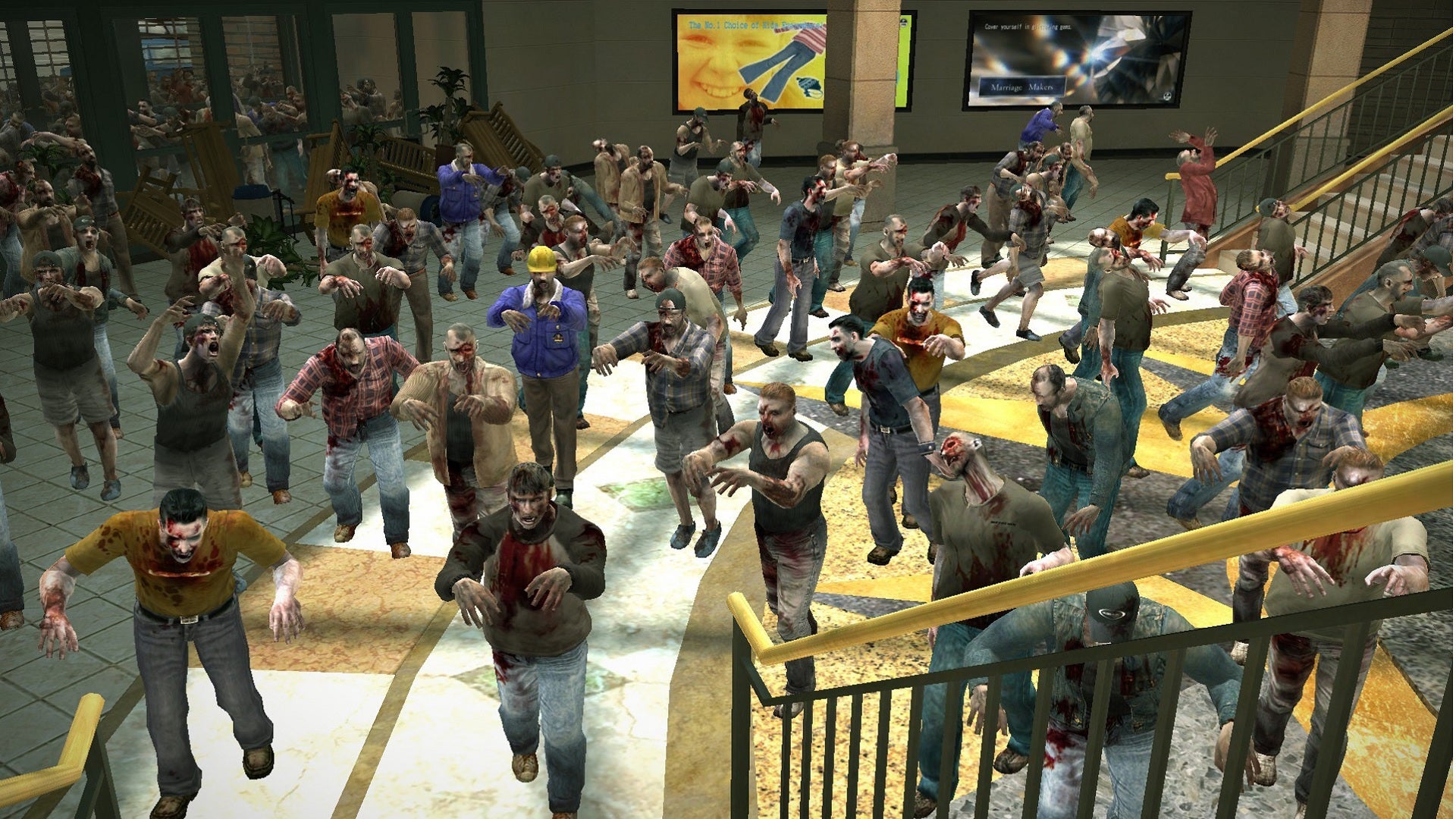 Zombies in Dead Rising 1
