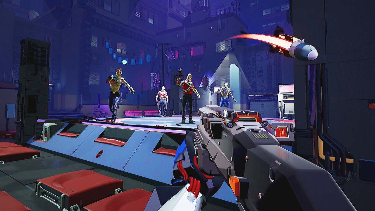 Image for Take on corporations roguelite style with cyberpunk FPS Deadlink