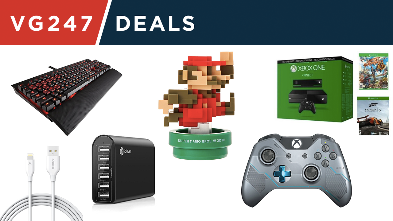 Image for VG247 Deals - Xbox One Kinect bundle for $279, $30 off Corsair gaming keyboard