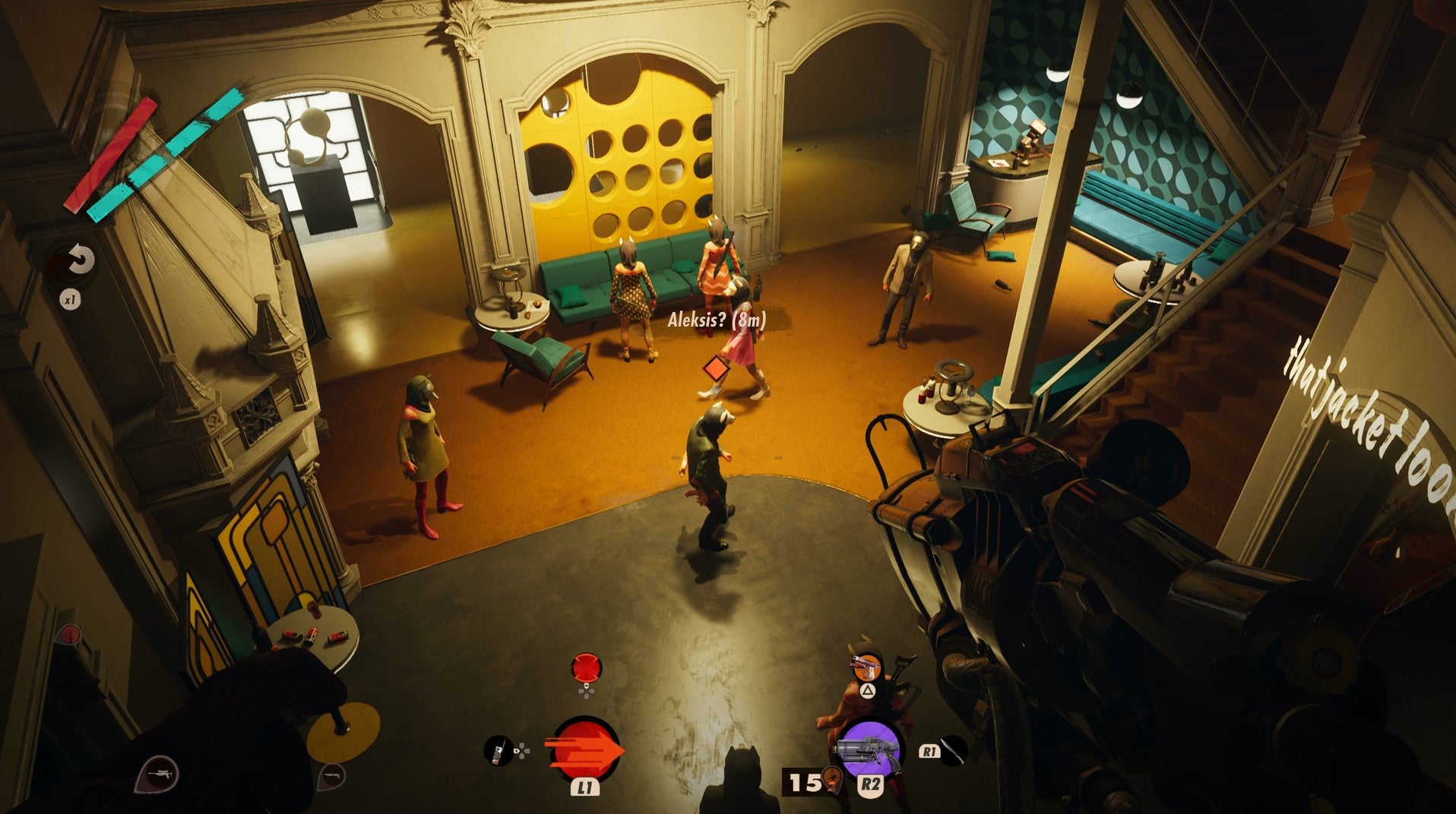 Deathloop Aleksis How assassinate Aleksis with the meat grinder VG247