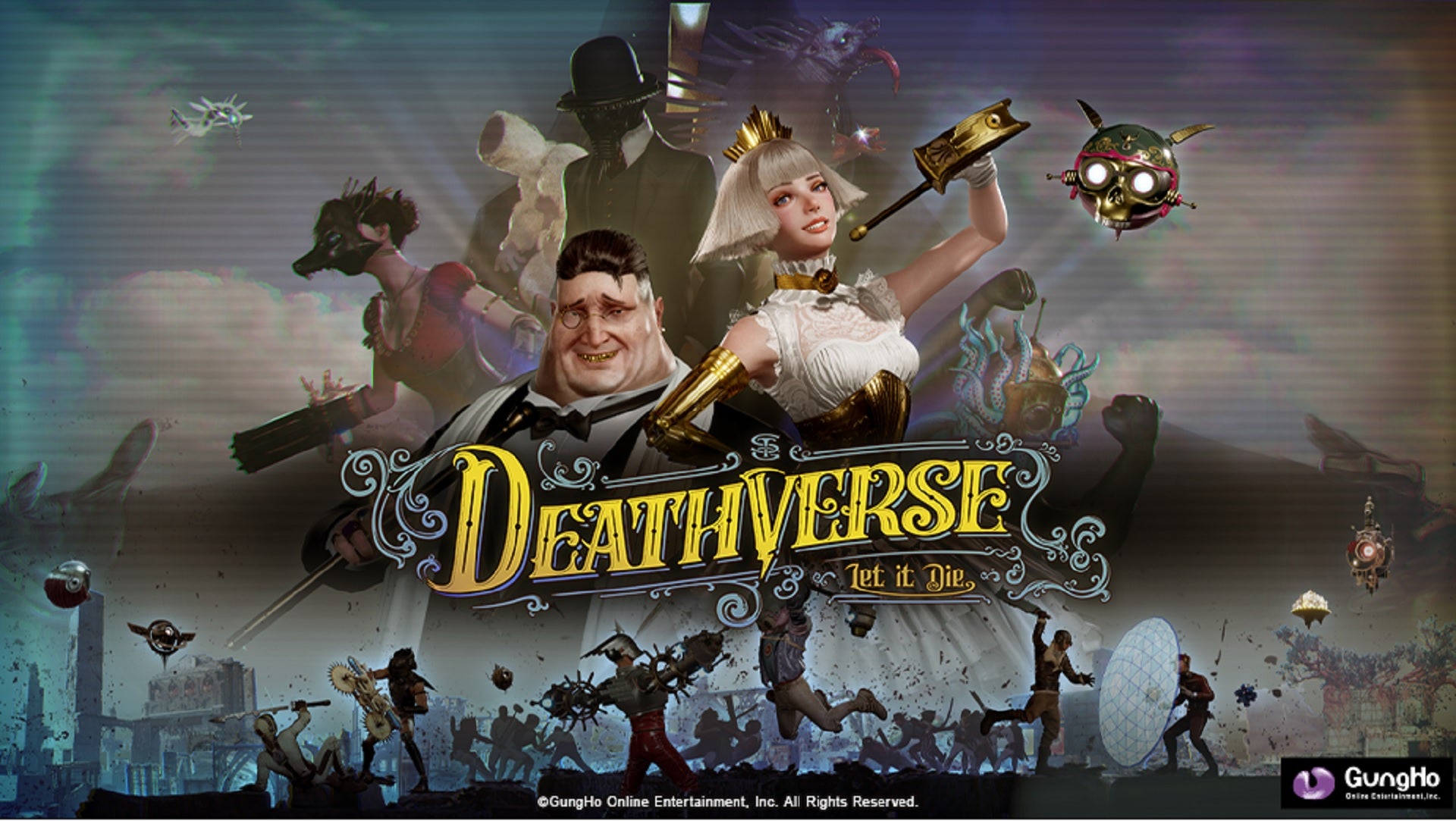 Official key art in Deathverse: Let it Die