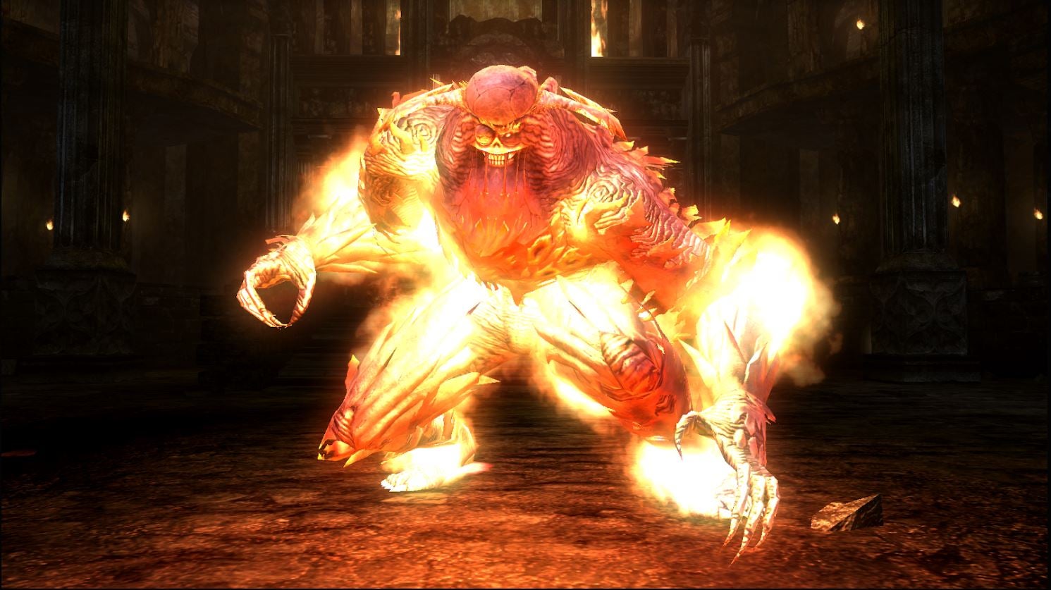 Image for A Demon's Souls streamer has beaten the Flamelurker with a dance pad