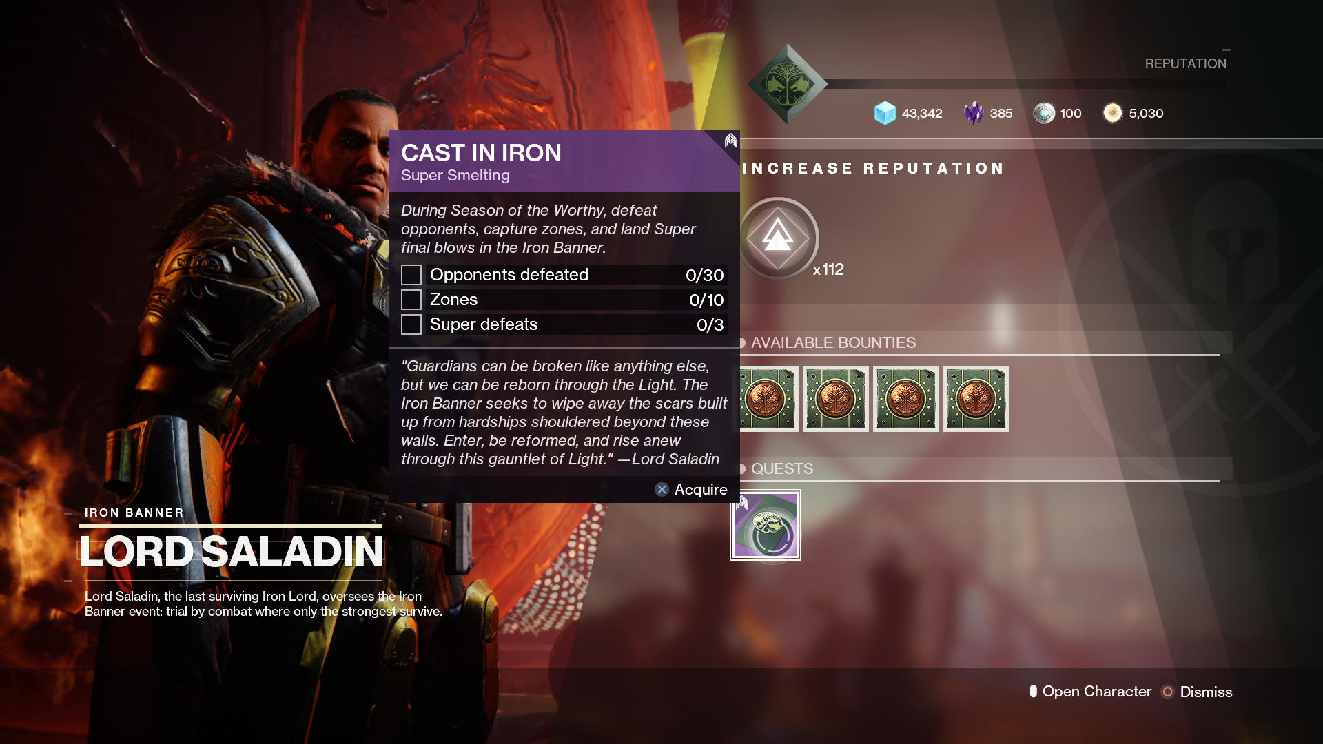 Image for Destiny 2: Season of the Worthy Iron Banner - Cast in Iron guide