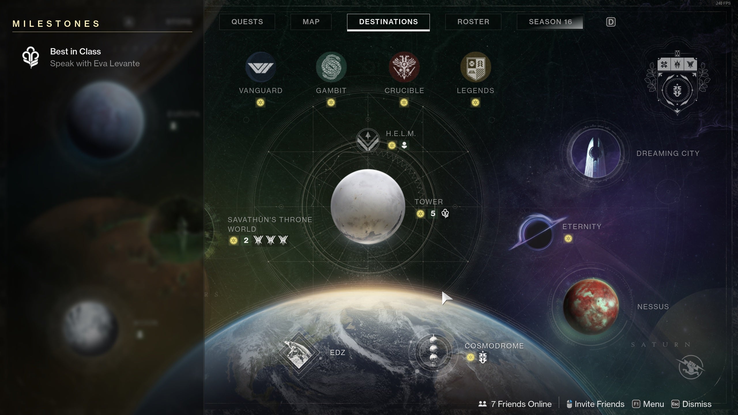 What is the Destiny 2 Daily Focus Playlist - 82