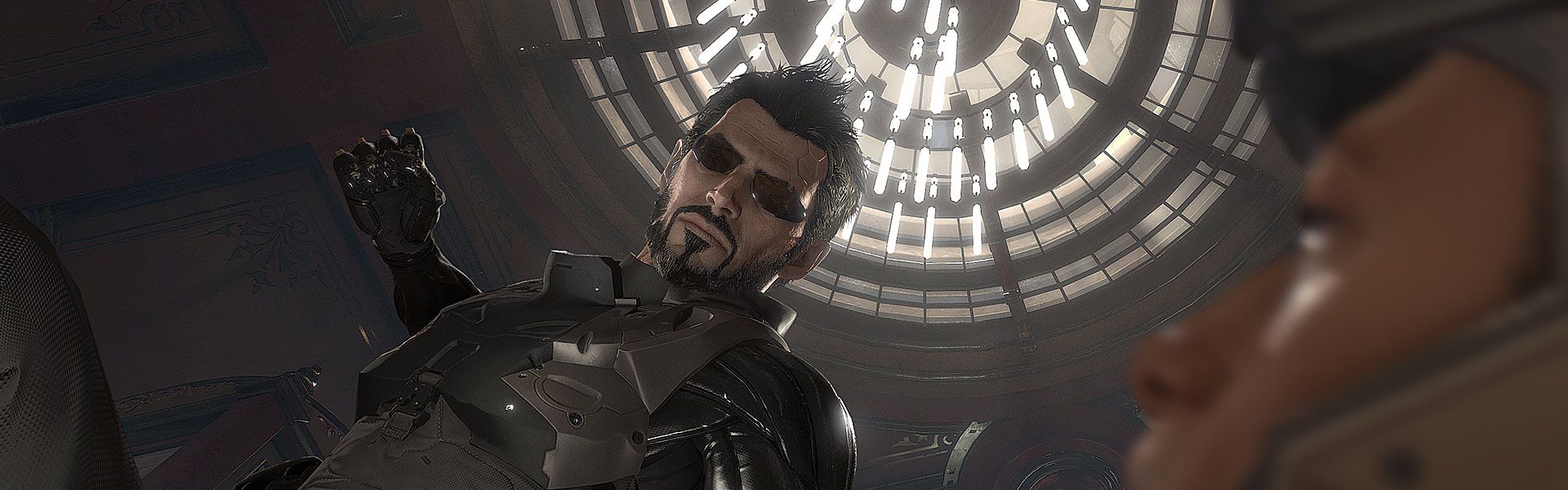Image for Deus Ex Mankind Divided Story Choices: Should you choose the Bank or Allison?