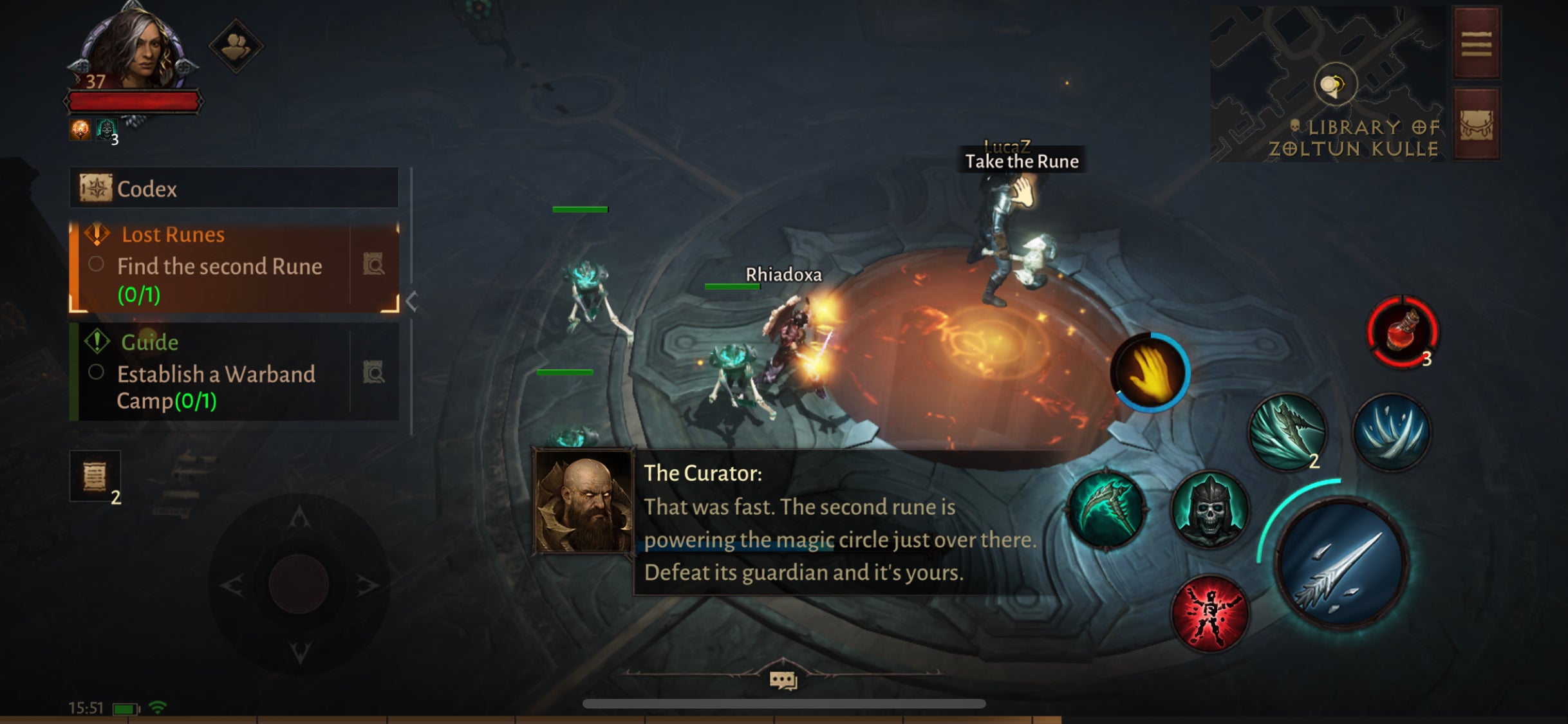 Diablo Immortal How to solve the 9 Lamps and Mirror Puzzles in the