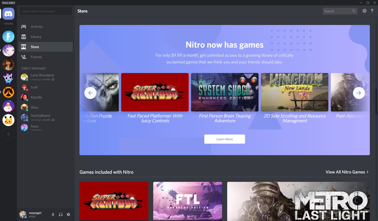 Discord Store beta now available for all users alongside Nitro game ...