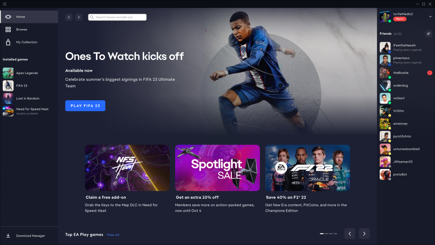 Image for EA Desktop app is out of beta and will soon replace Origin