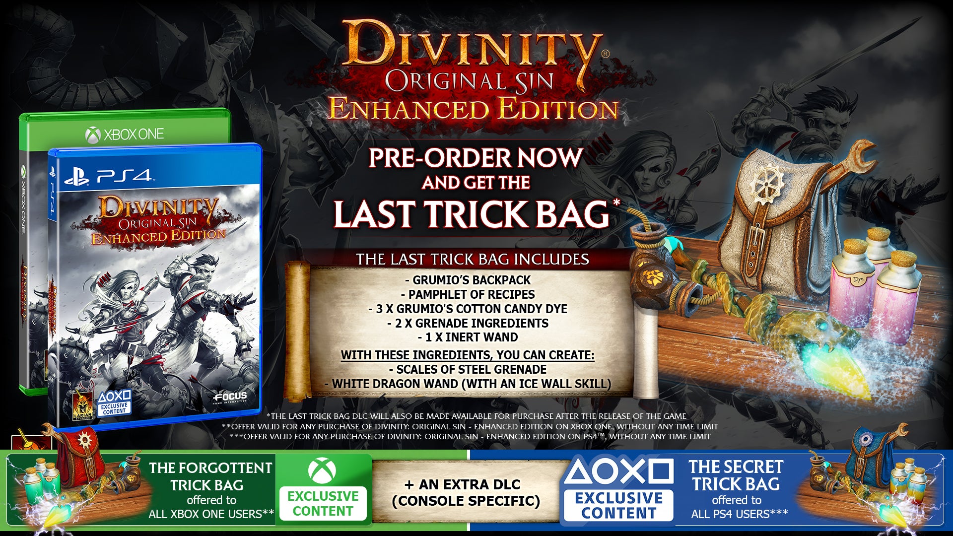 Image for Divinity: Original Sin Enhanced Edition pre-order goodies announced