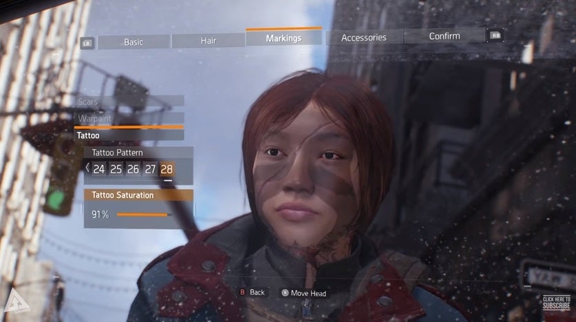 The Division Here S The Full Character Creation And Customisation Options Vg247