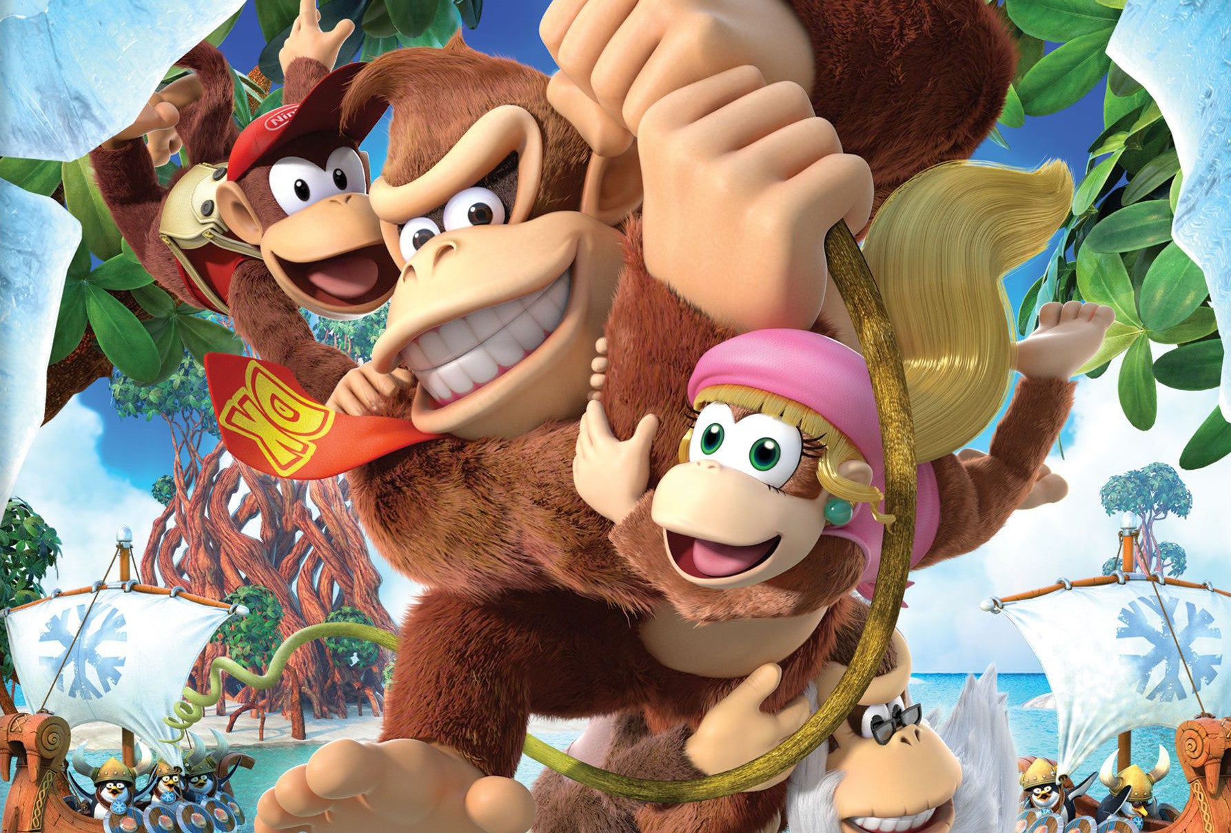 Donkey Kong Country: Tropical Freeze Review - A Solid Port Of A Classic | Vg247