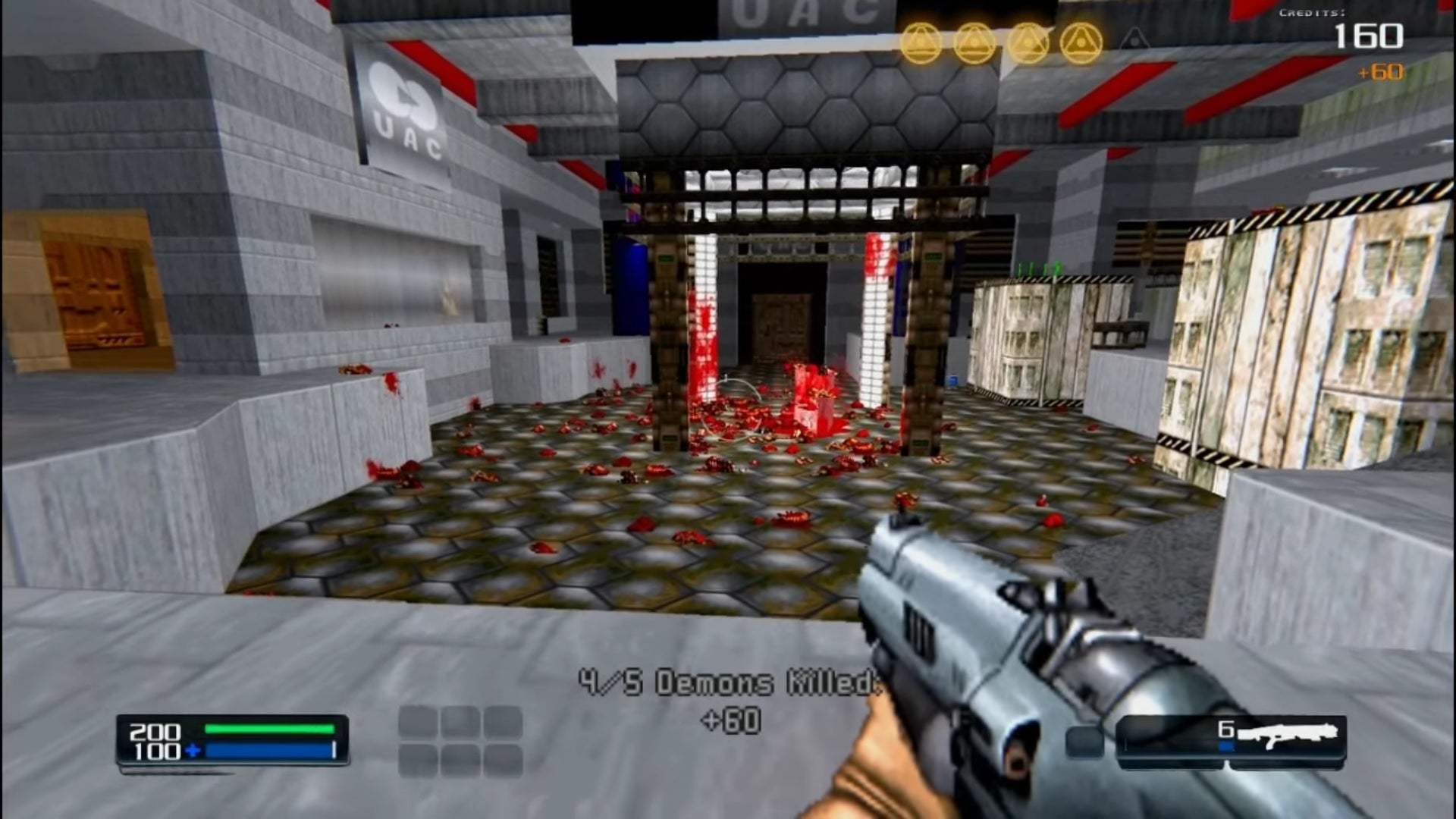 Image for Doom 2016 is still a blast when recreated in Doom 2