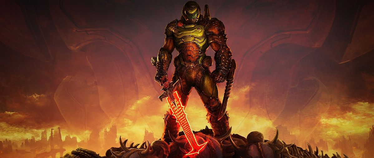 Image for The Doom Eternal RTX 3080 Ti 4K ray tracing gameplay trailer is stunning