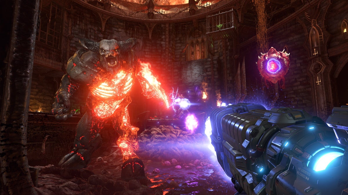 Check out Doom Slayer s Fortress of Doom in Doom 2016 sequel Doom Eternal - 89