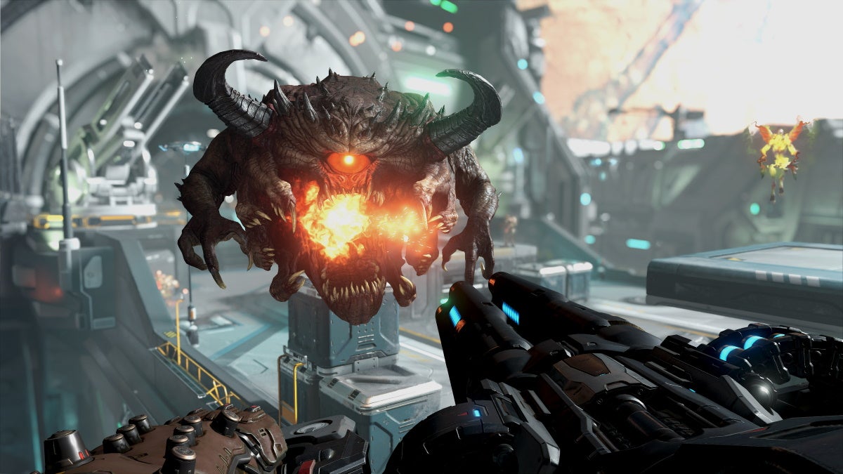 Check out Doom Slayer s Fortress of Doom in Doom 2016 sequel Doom Eternal - 49