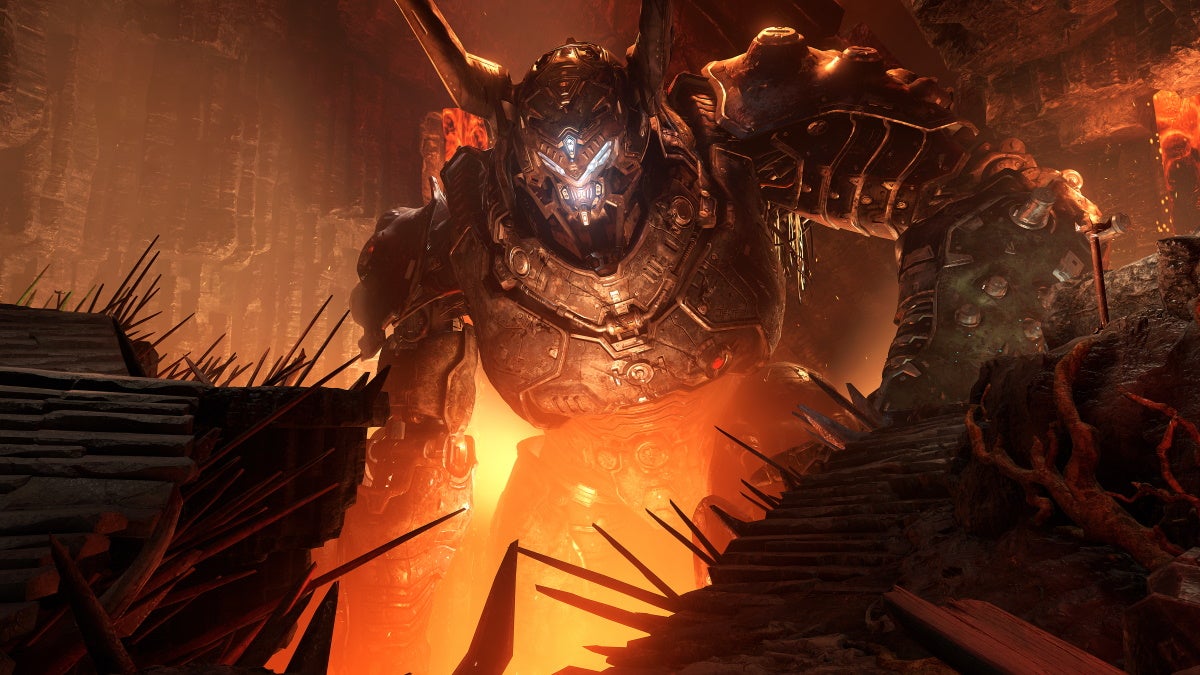 Check out Doom Slayer s Fortress of Doom in Doom 2016 sequel Doom Eternal - 63