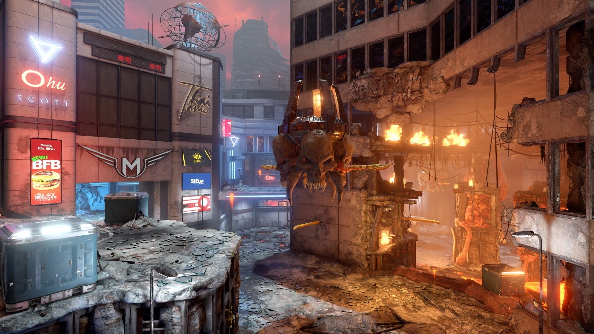 Check out Doom Slayer s Fortress of Doom in Doom 2016 sequel Doom Eternal - 96