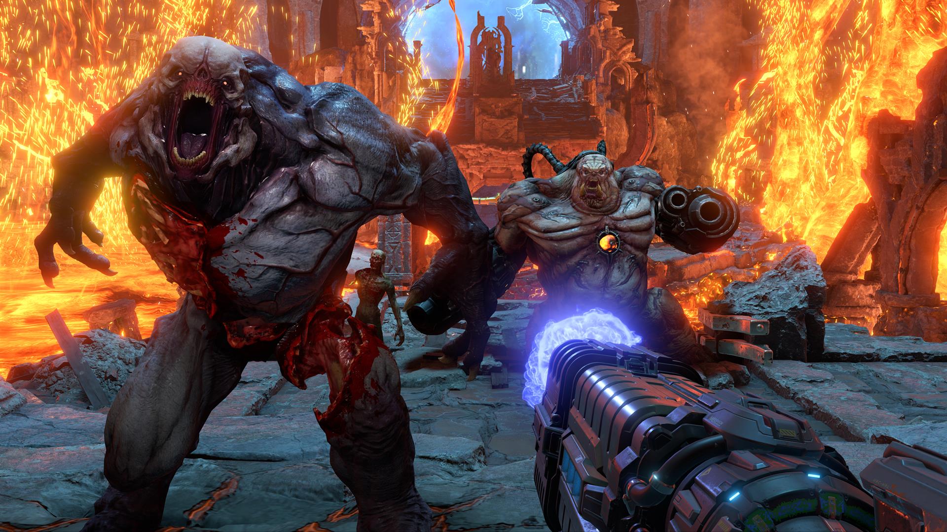 Image for Doom Eternal has third-person cutscenes because it’s “more efficient”