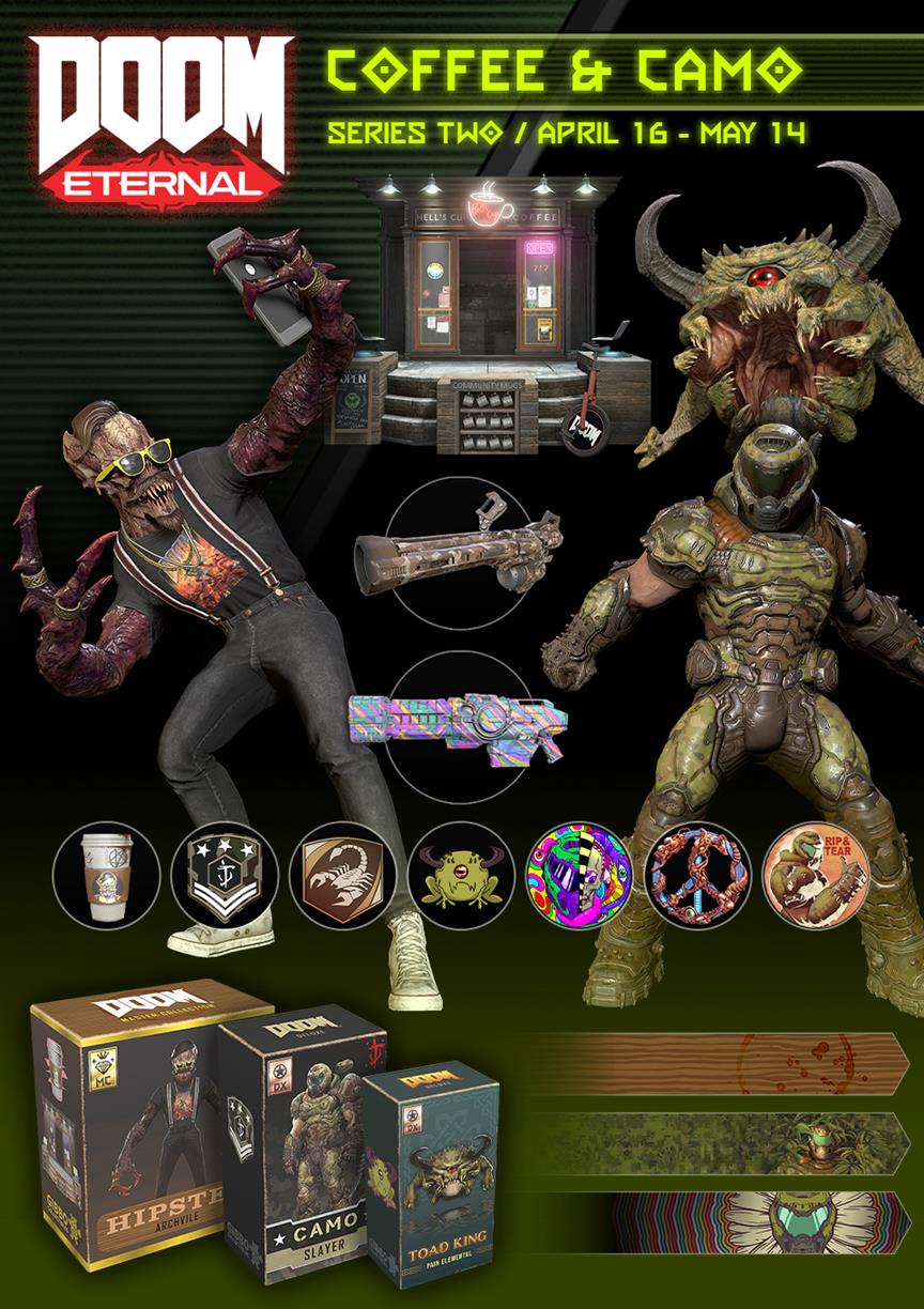 Unlock the Hipster Archvile in Doom Eternal s new Series 2 Battle Pass - 34