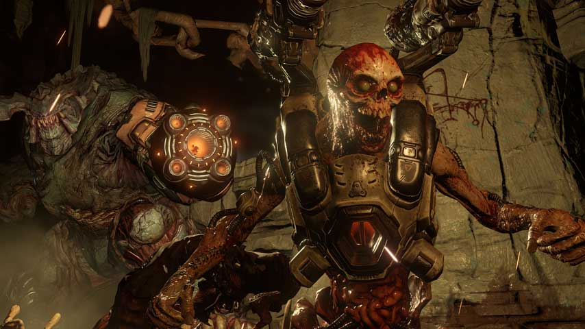 Image for Switch version of Doom displays in 720p whether docked or undocked, 30fps confirmed