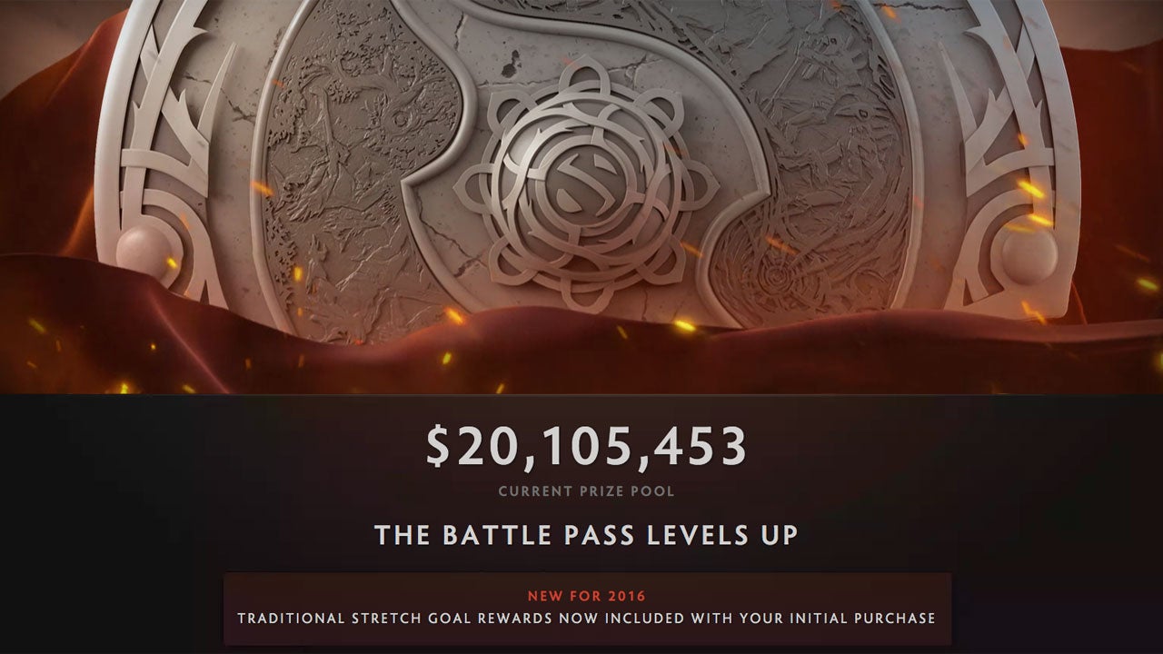 Image for Dota 2: The International prize pool hits $20M, still growing