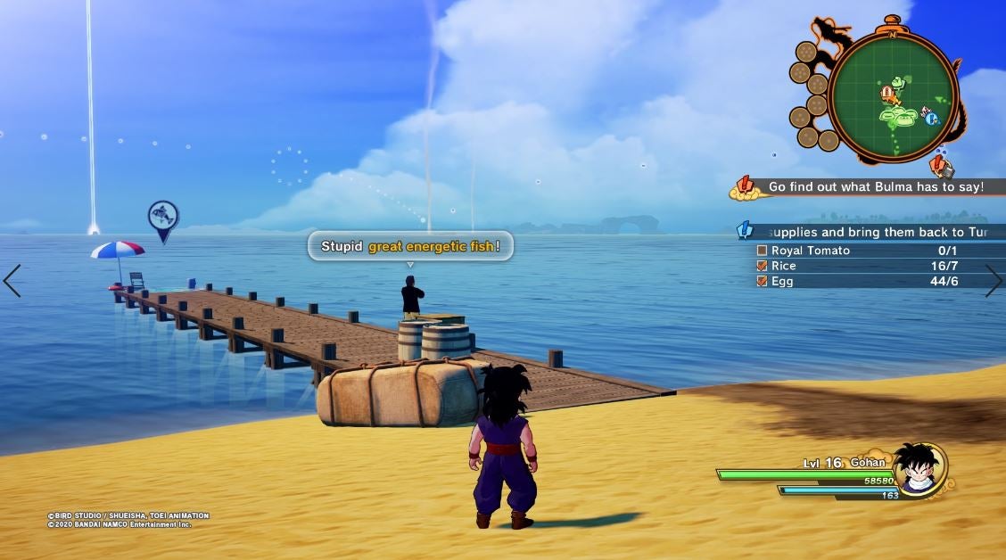 Dragon Ball Z Kakarot Substory guide Where to find Great Energetic