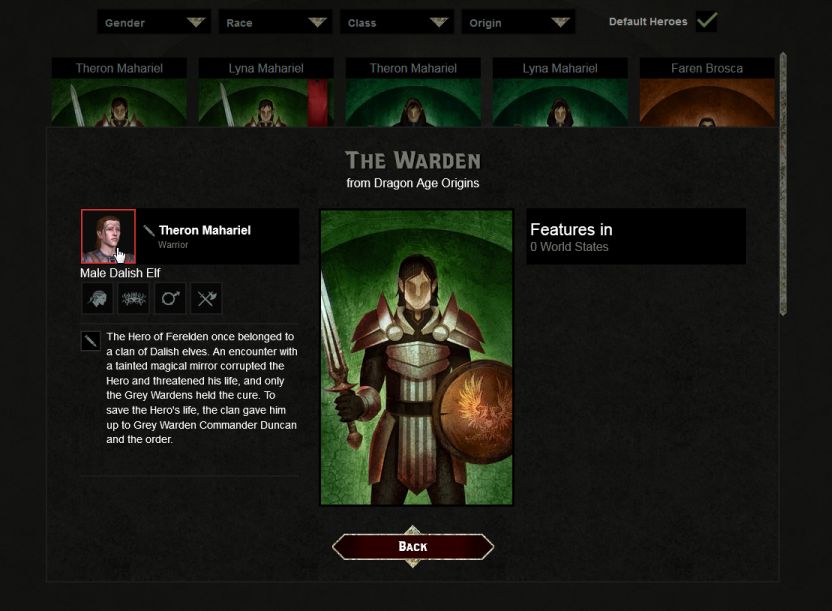 Image for Dragon Age Keep update includes more customizability and control 