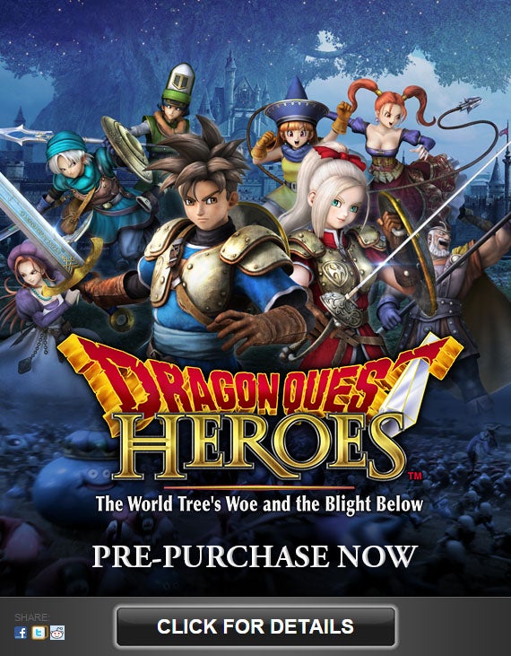 Image for Looks like Dragon Quest Heroes is coming to PC