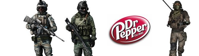 Image for Buy Dr Pepper, get codes for Battlefield 3 goodies 